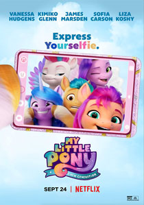 دانلود انیمیشن My Little Pony: A New Generation 2021 با دوبله فارسی و رایگان
