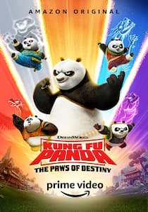 دوبله فارسی انیمیشن سریالی kung fu panda the paws of destiny 2018