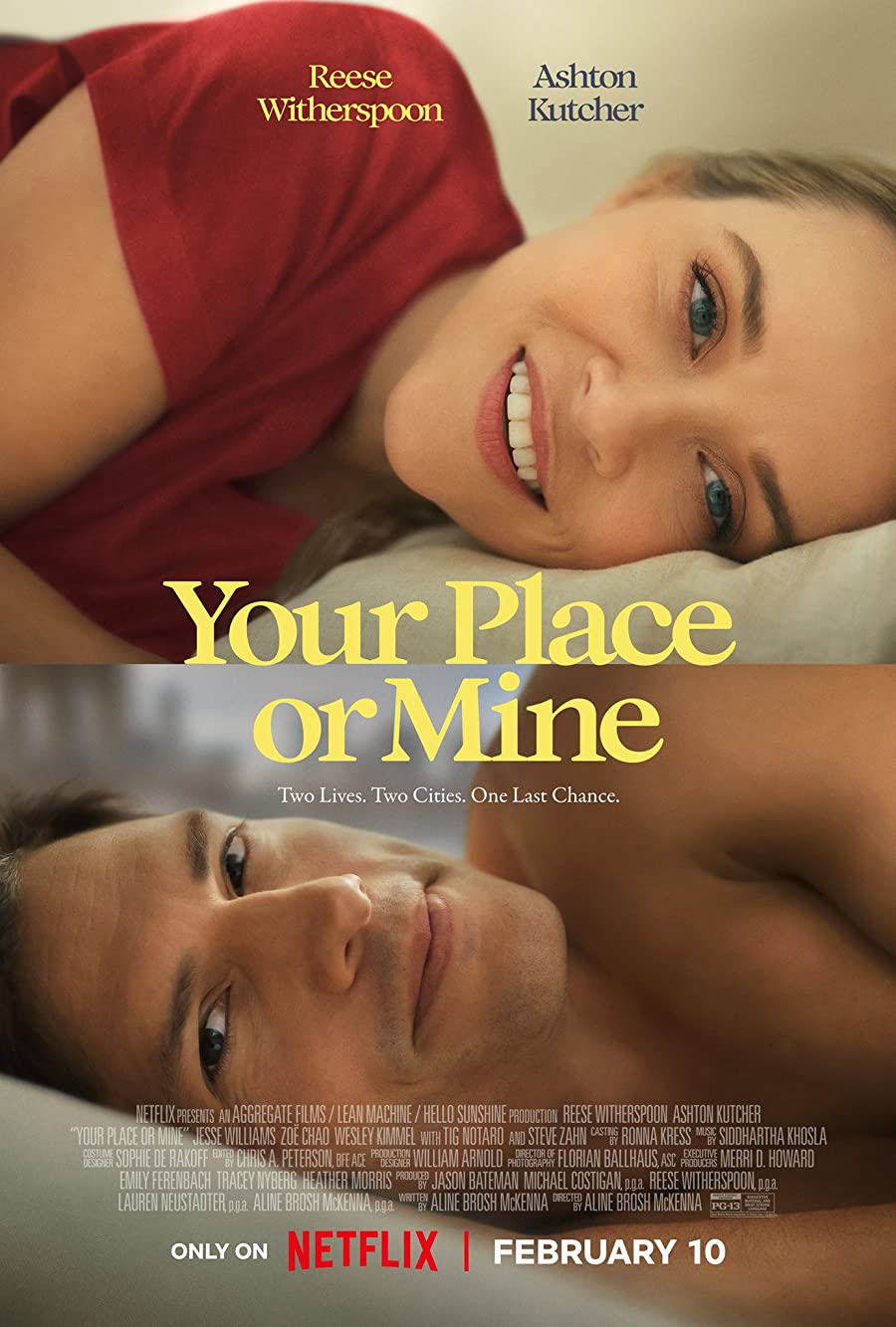دانلود فیلم Your Place or Mine 2023 خانه تو یا من