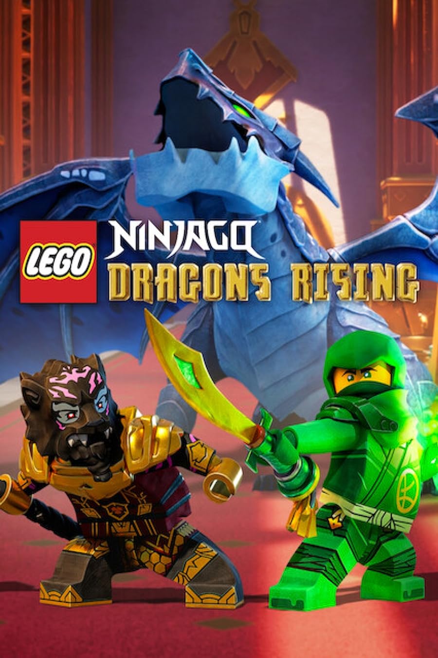 دانلود انیمیشن سریالی Ninjago: Dragons Rising 2023