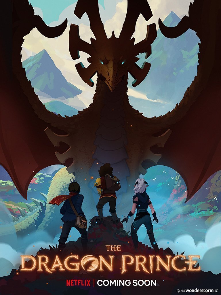 دانلود انیمیشن سریالی The Dragon Prince 2018 شاهزاده اژدها